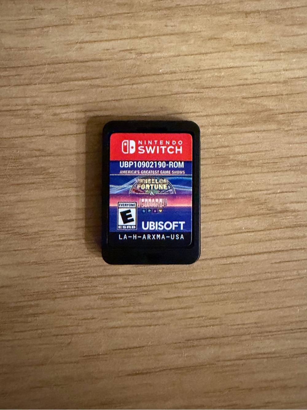 Nintendo Switch Wheel of Fortune Game